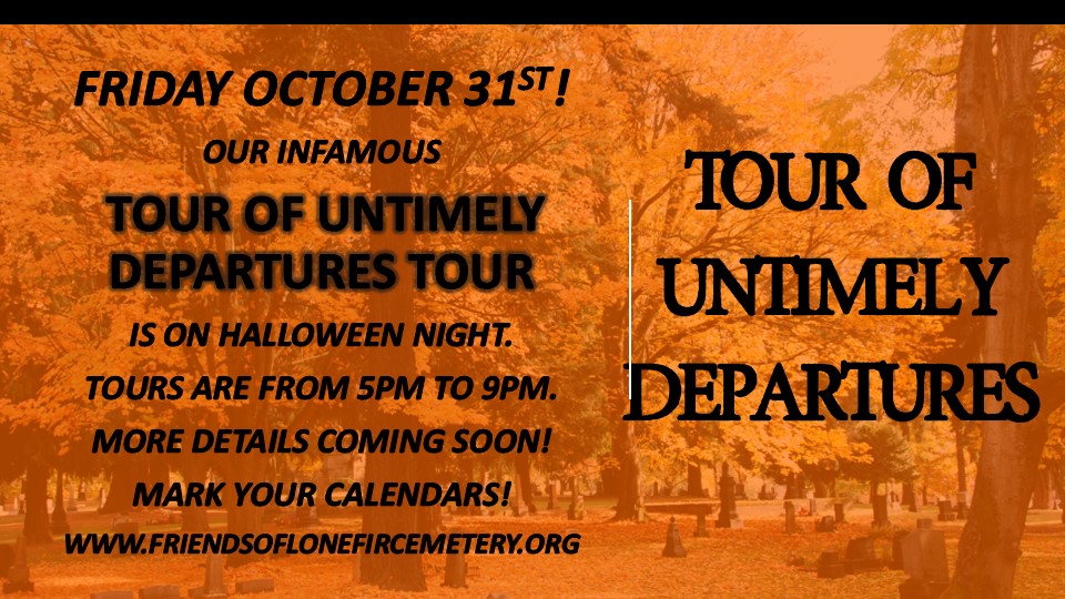 Tour of Untimely Departures is back!