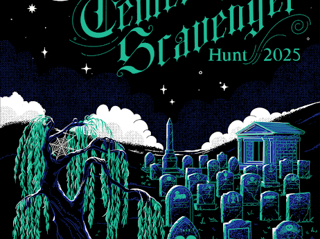 TalkDeath 2025 Halloween Cemetery Scavenger Hunt