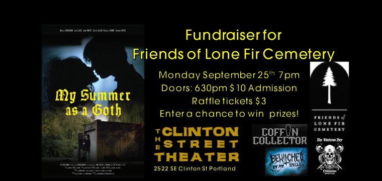 My Summer as a Goth Benefit Screening