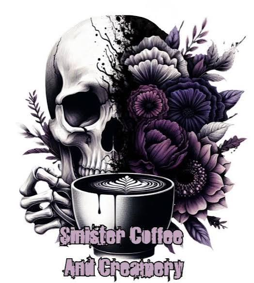 Death at Dusk vendor- Sinister Coffee and Creamery